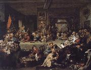 William Hogarth Election Series oil painting reproduction